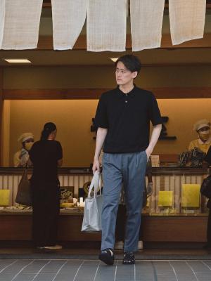 モデル 181cm 71kg サイズ L