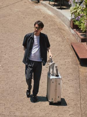 モデル 181cm 71kg サイズ 27cm ※別カラー(ブラック)着用