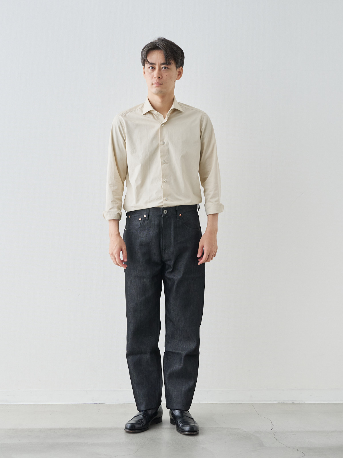 モデル 181cm 71kg ウエスト82cm サイズ LL