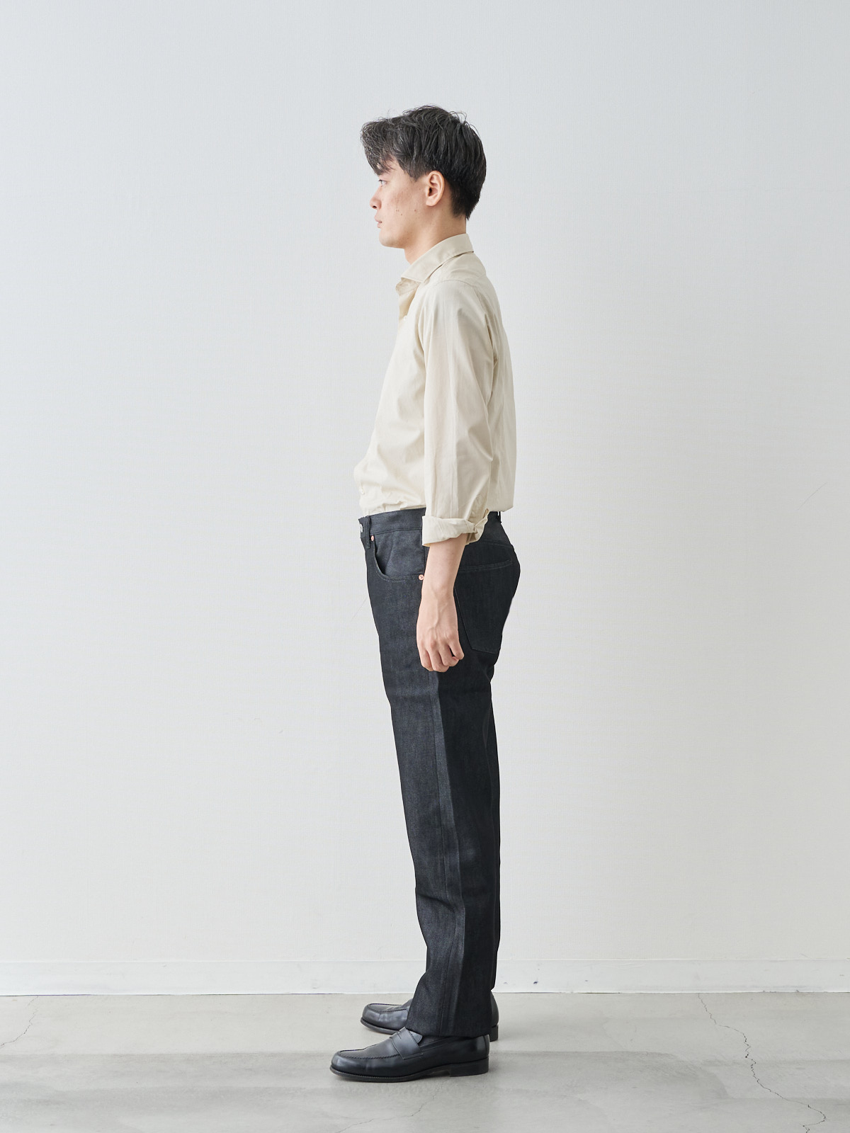 モデル 181cm 71kg ウエスト82cm サイズ LL