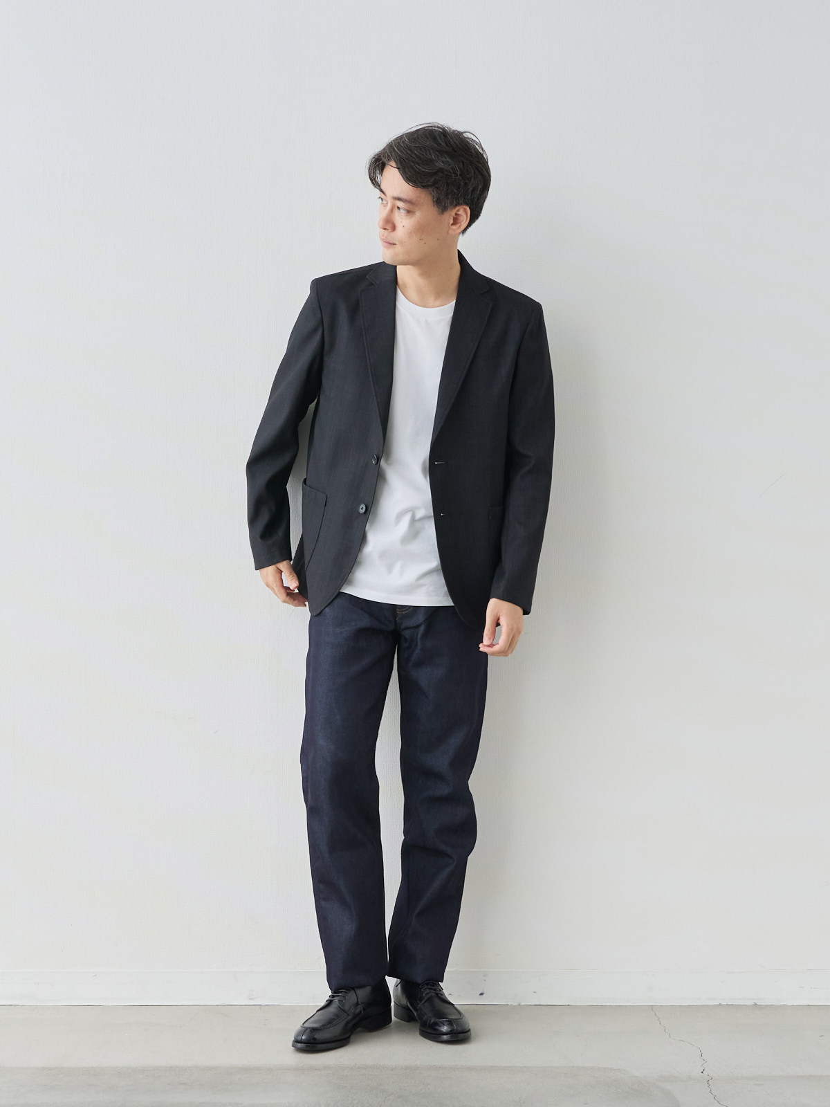 モデル 181cm 71kg ウエスト82cm サイズ L