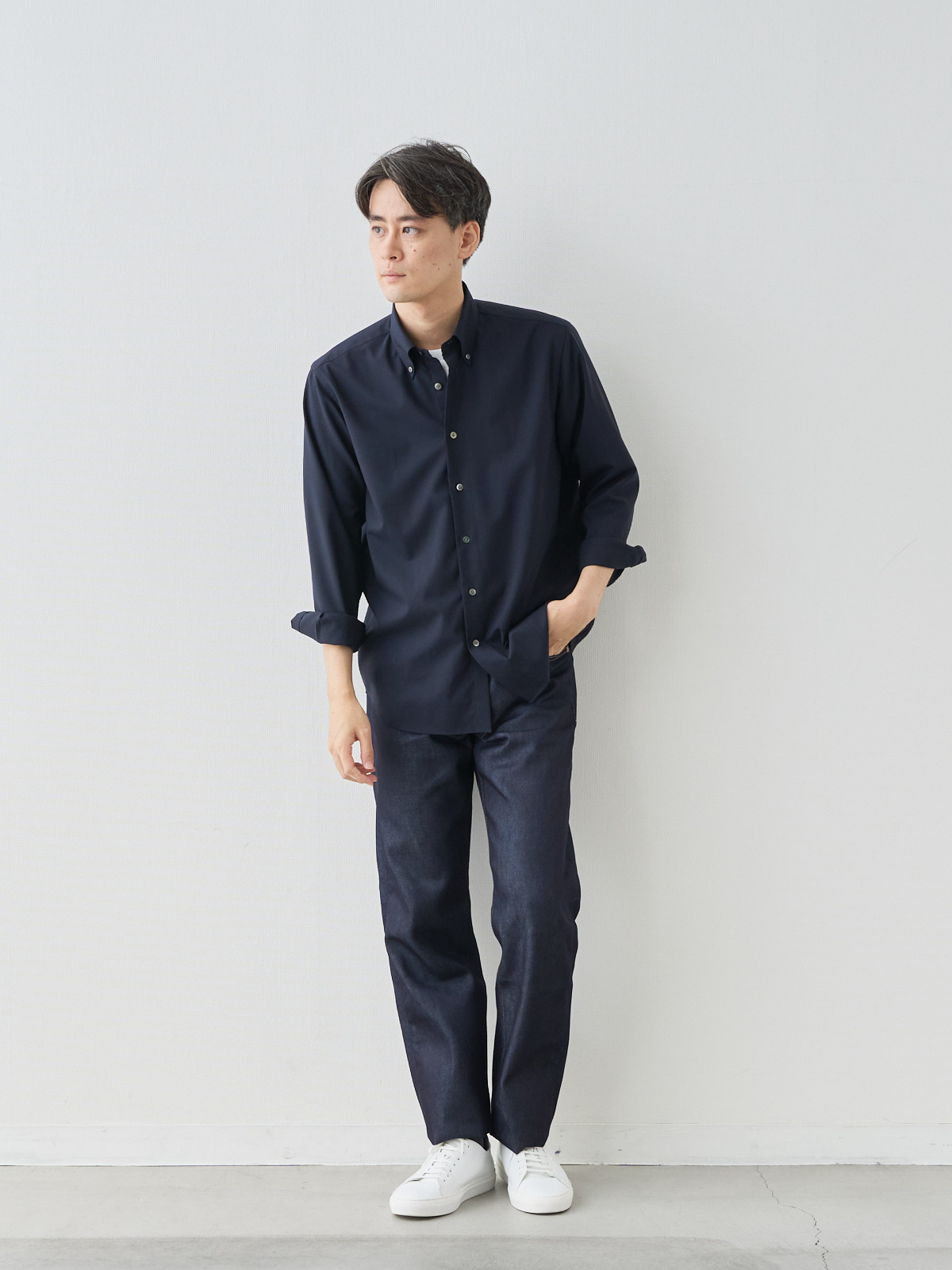 モデル 181cm 71kg ウエスト82cm サイズ L