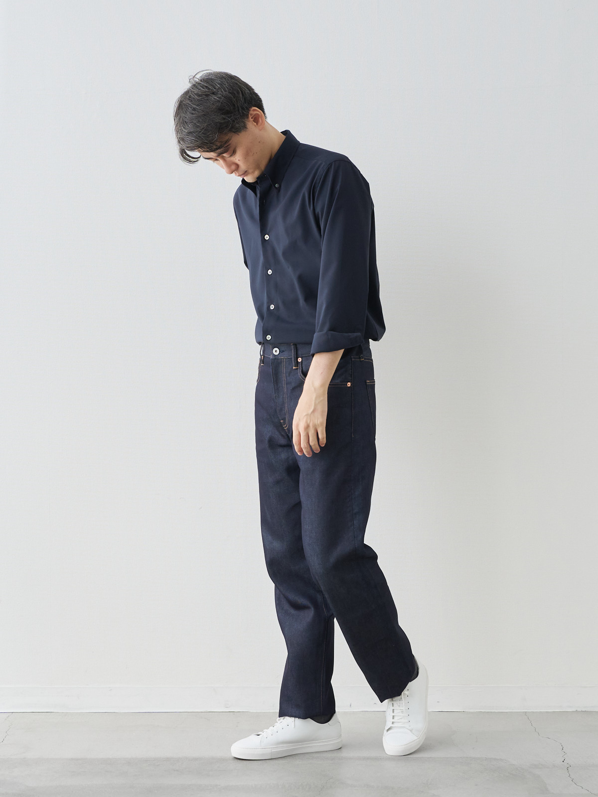 モデル 181cm 71kg ウエスト82cm サイズ L