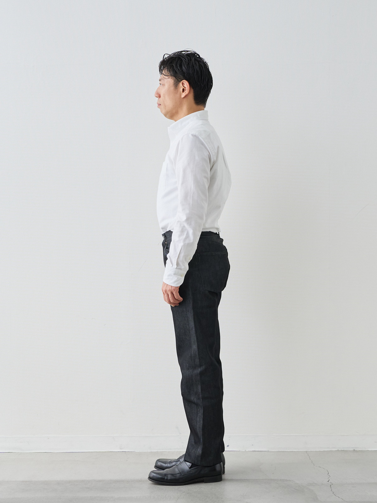 モデル 171cm 70kg ウエスト85cm サイズ M