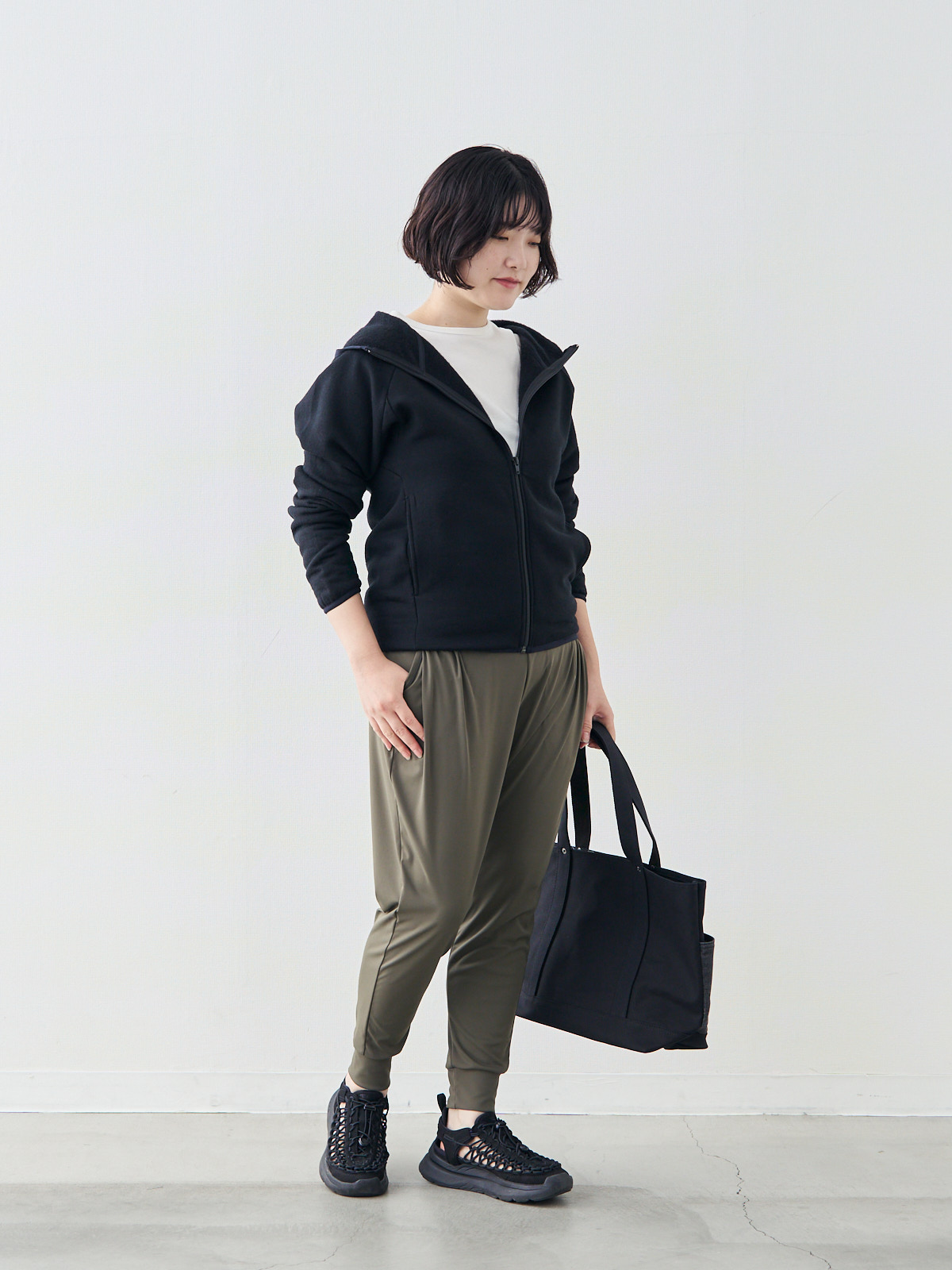 モデル 164cm サイズ L