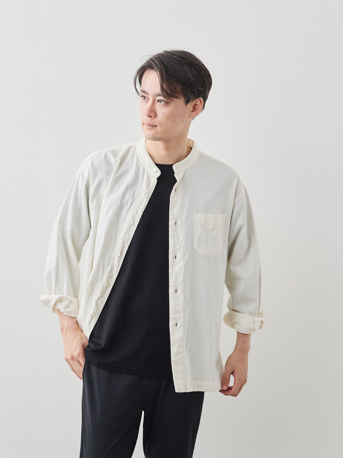 モデル 181cm 71kg サイズ L