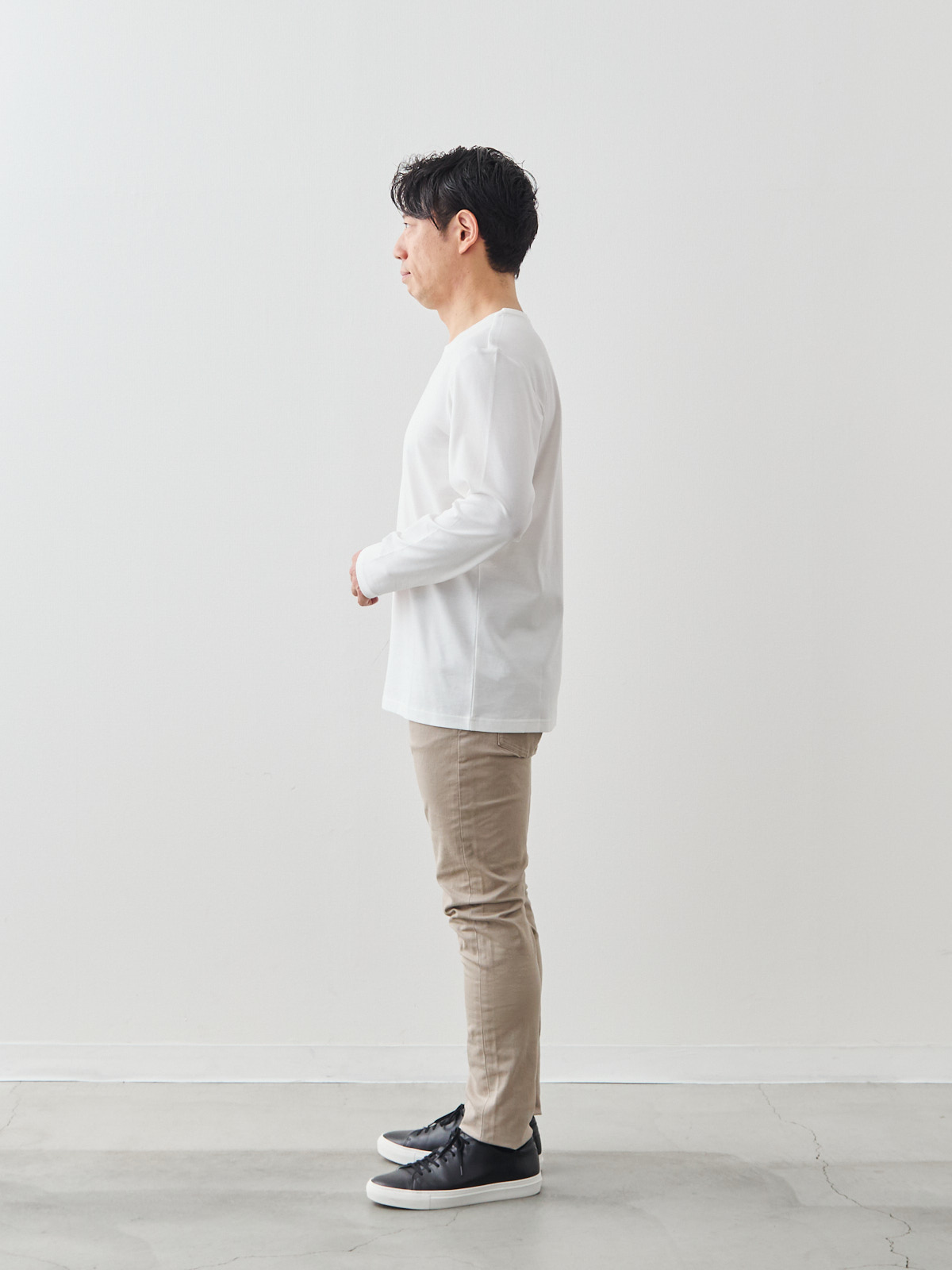 モデル 171cm 70kg サイズ L