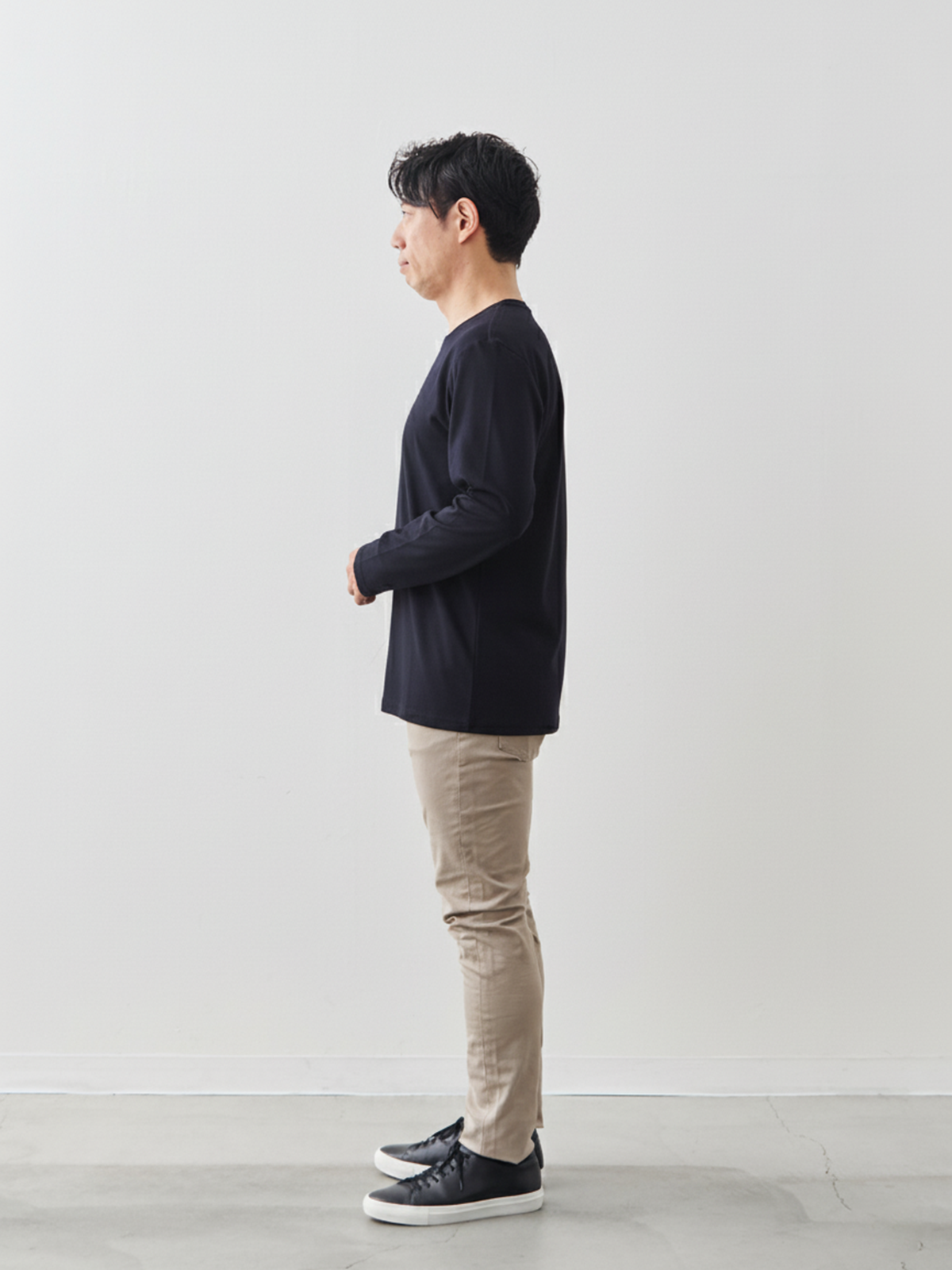 モデル 171cm 70kg サイズ L
