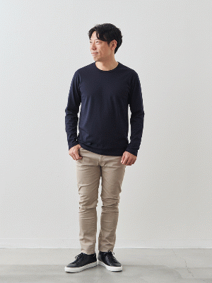 モデル 171cm 70kg サイズ L