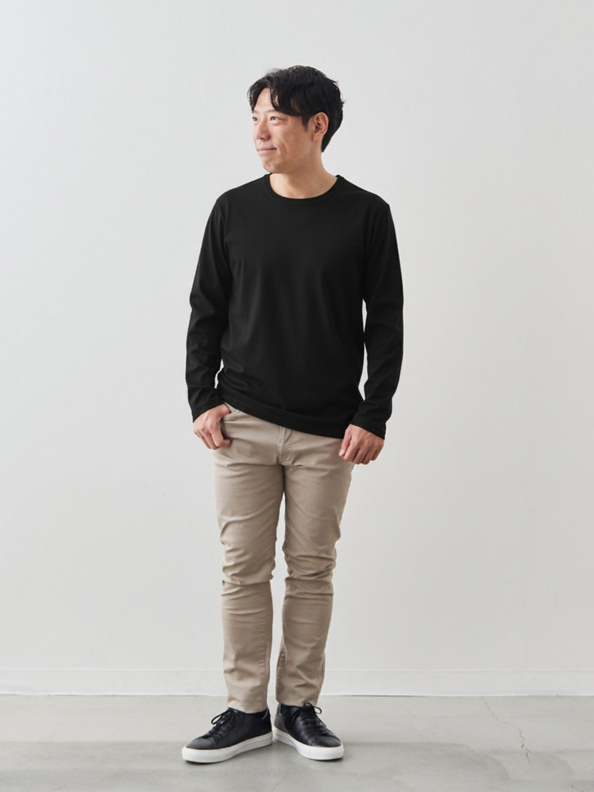 モデル 171cm 70kg サイズ L
