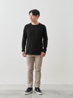 モデル 171cm 70kg サイズ L