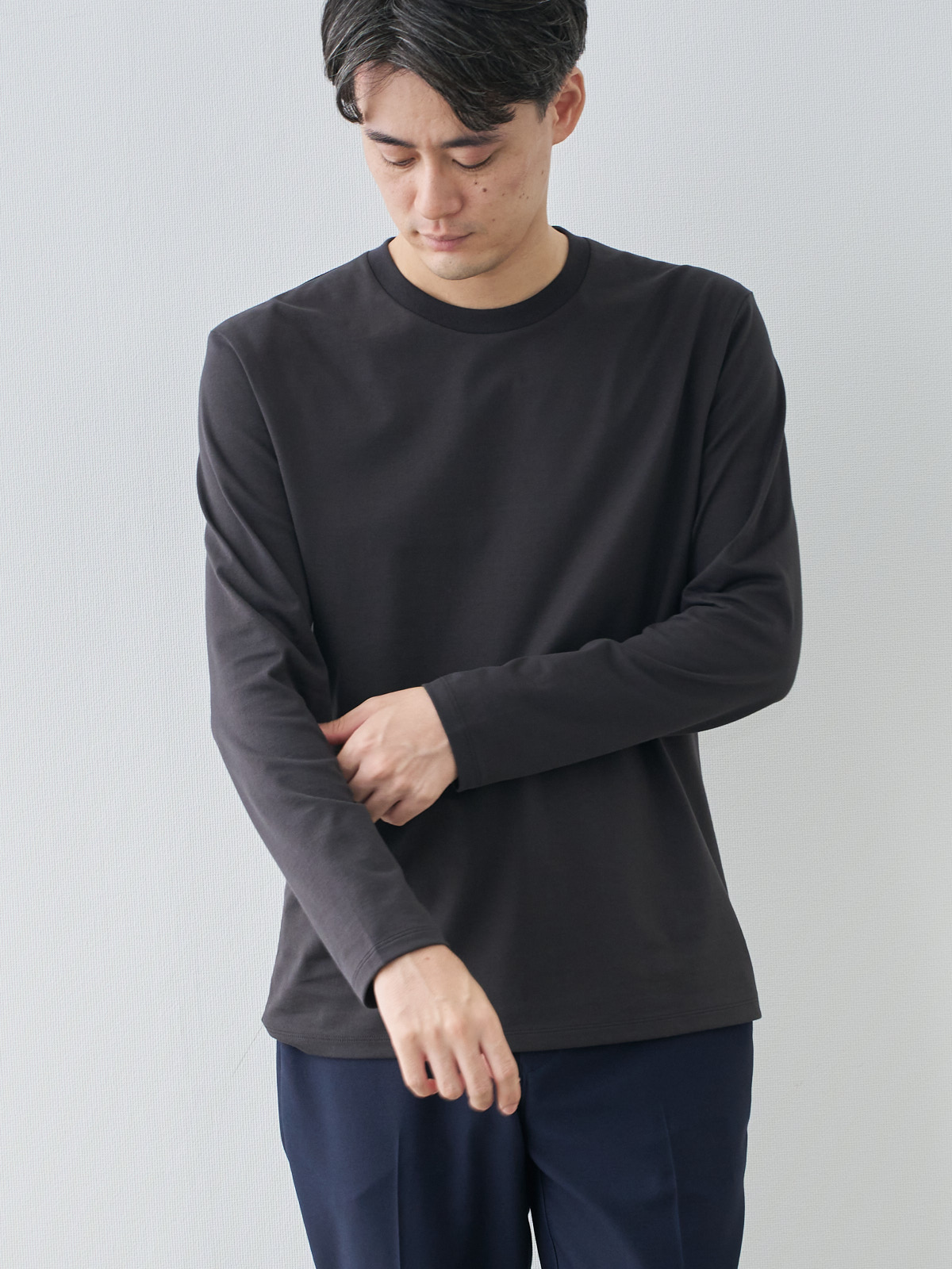 モデル 181cm 71kg ウエスト82cm サイズ L