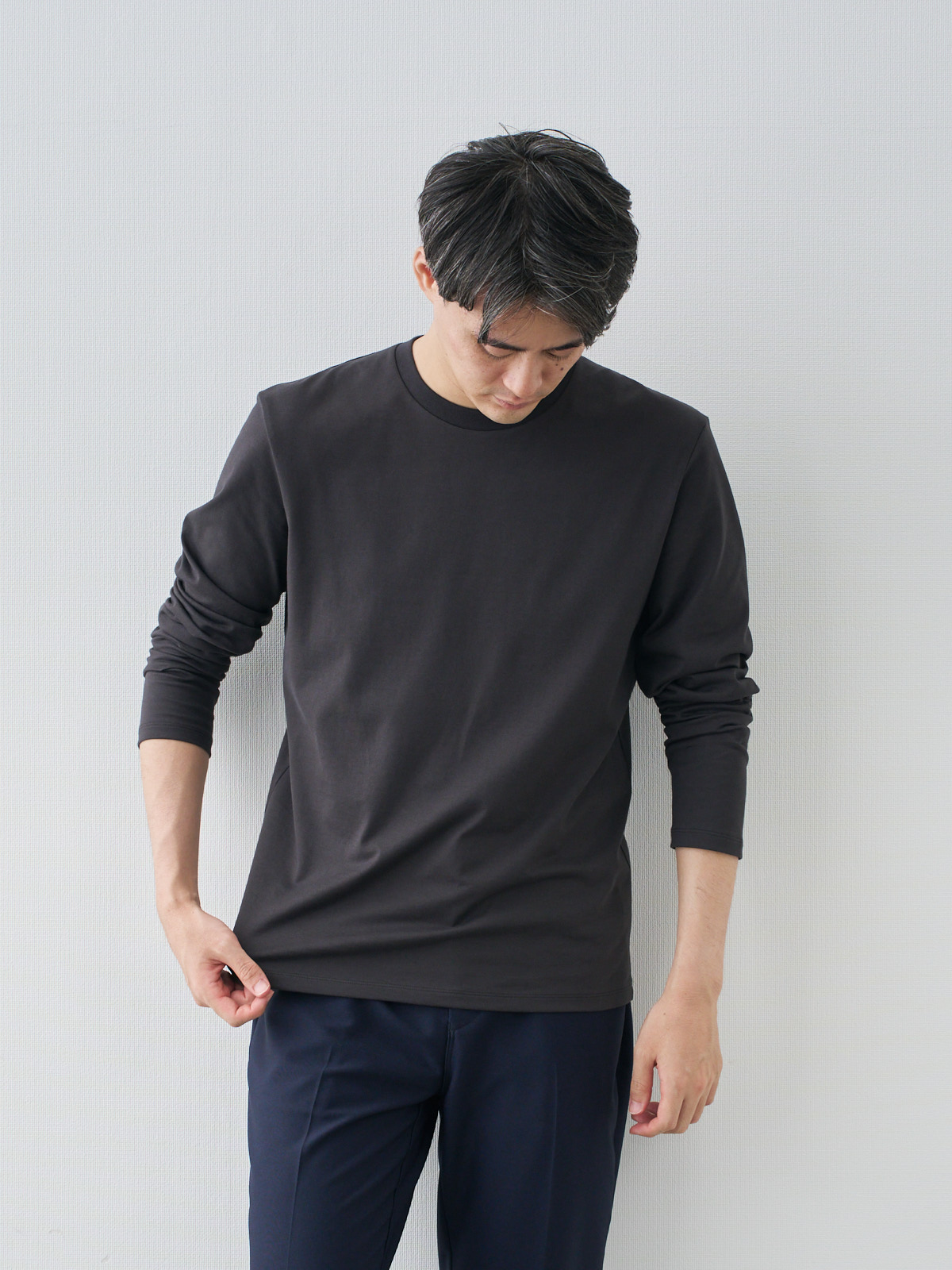 モデル 181cm 71kg ウエスト82cm サイズ L