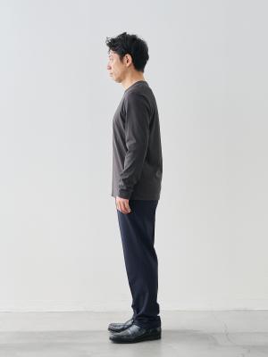 モデル 171cm 70kg ウエスト85cm サイズ L