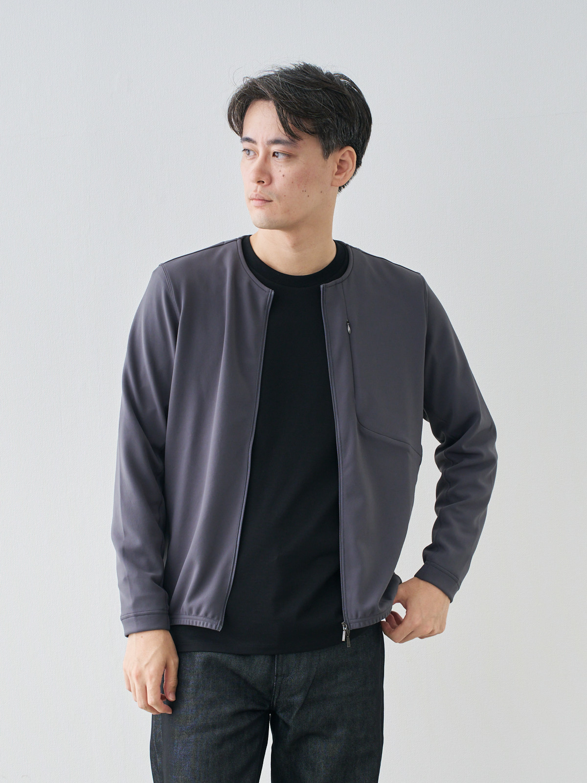 モデル 181cm 71kg ウエスト82cm サイズ L