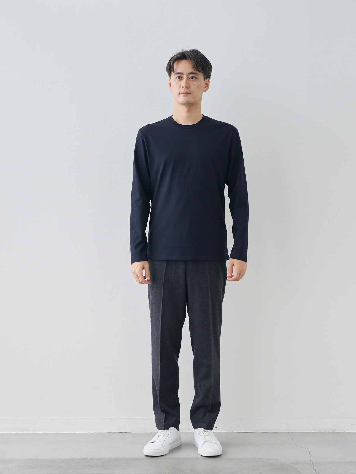 モデル 181cm 71kg ウエスト82cm サイズ L