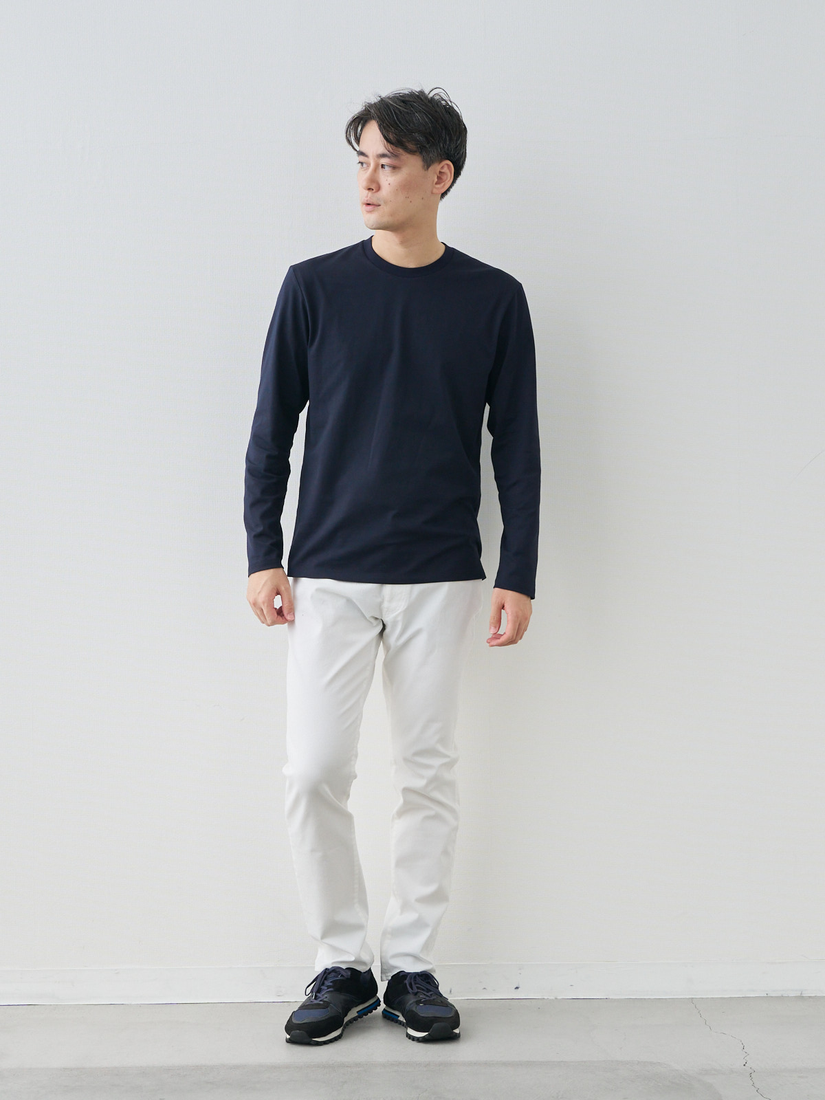 モデル 181cm 71kg ウエスト82cm サイズ L