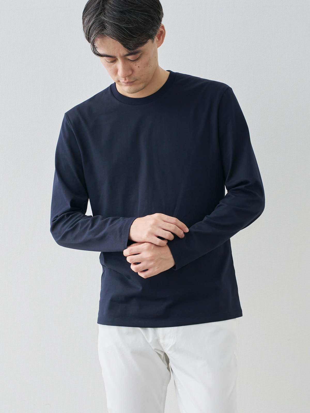 モデル 181cm 71kg ウエスト82cm サイズ L