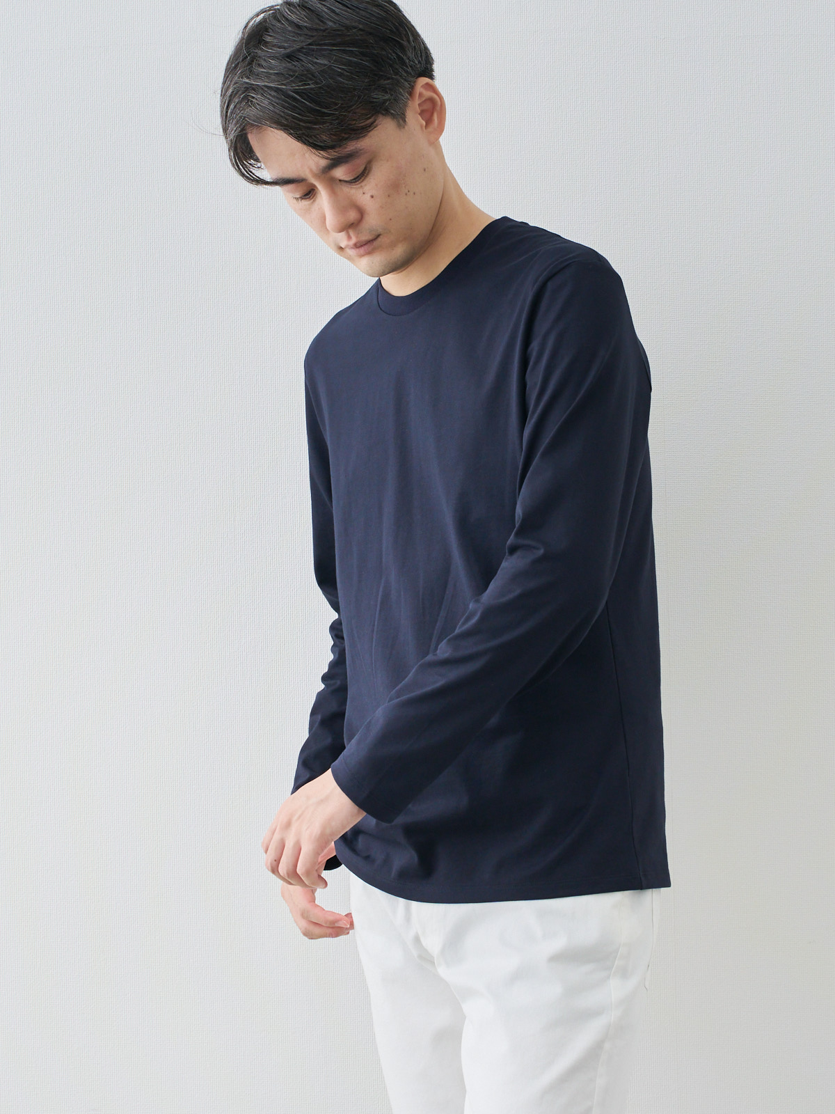 モデル 181cm 71kg ウエスト82cm サイズ L