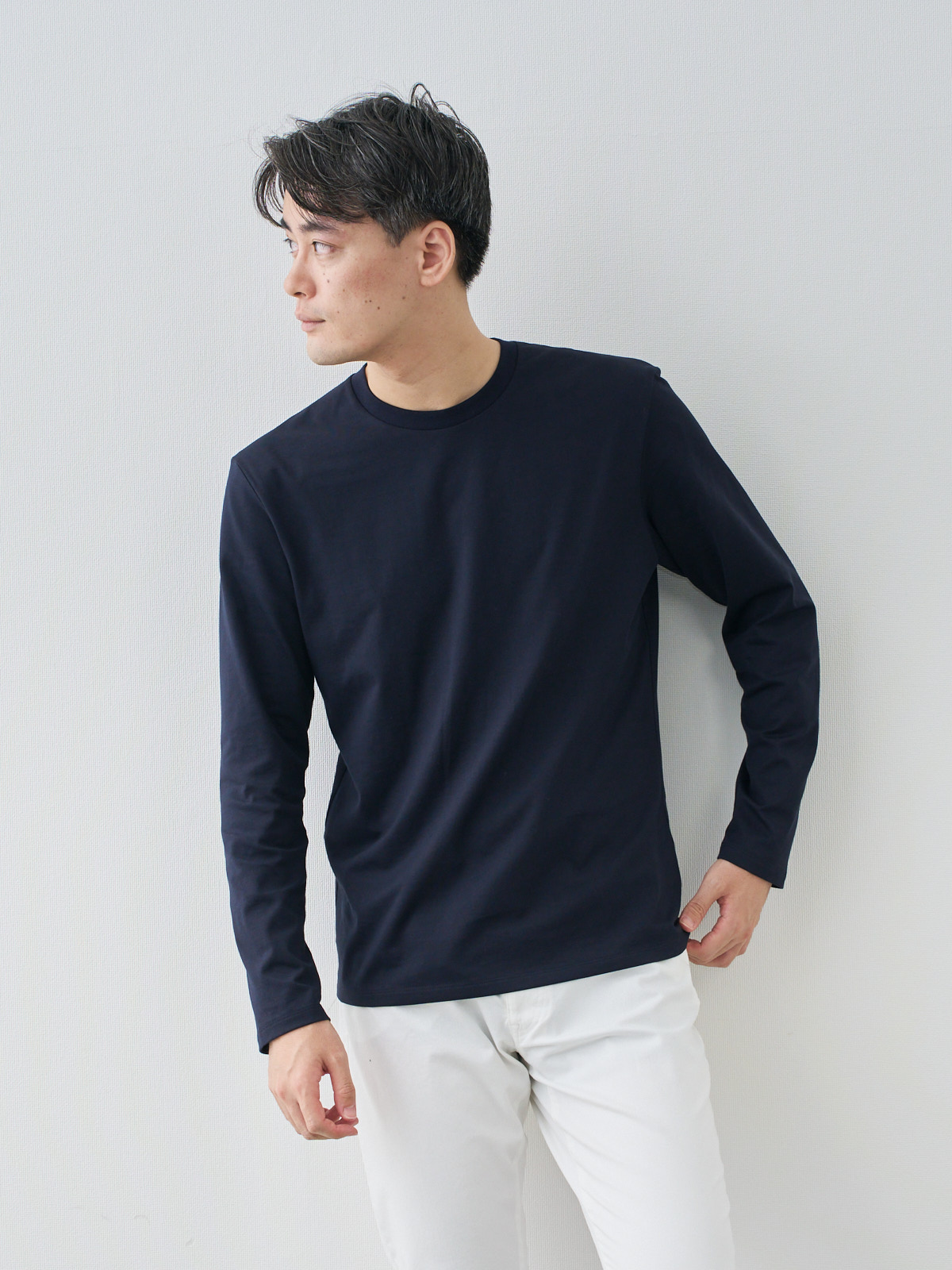 モデル 181cm 71kg ウエスト82cm サイズ L