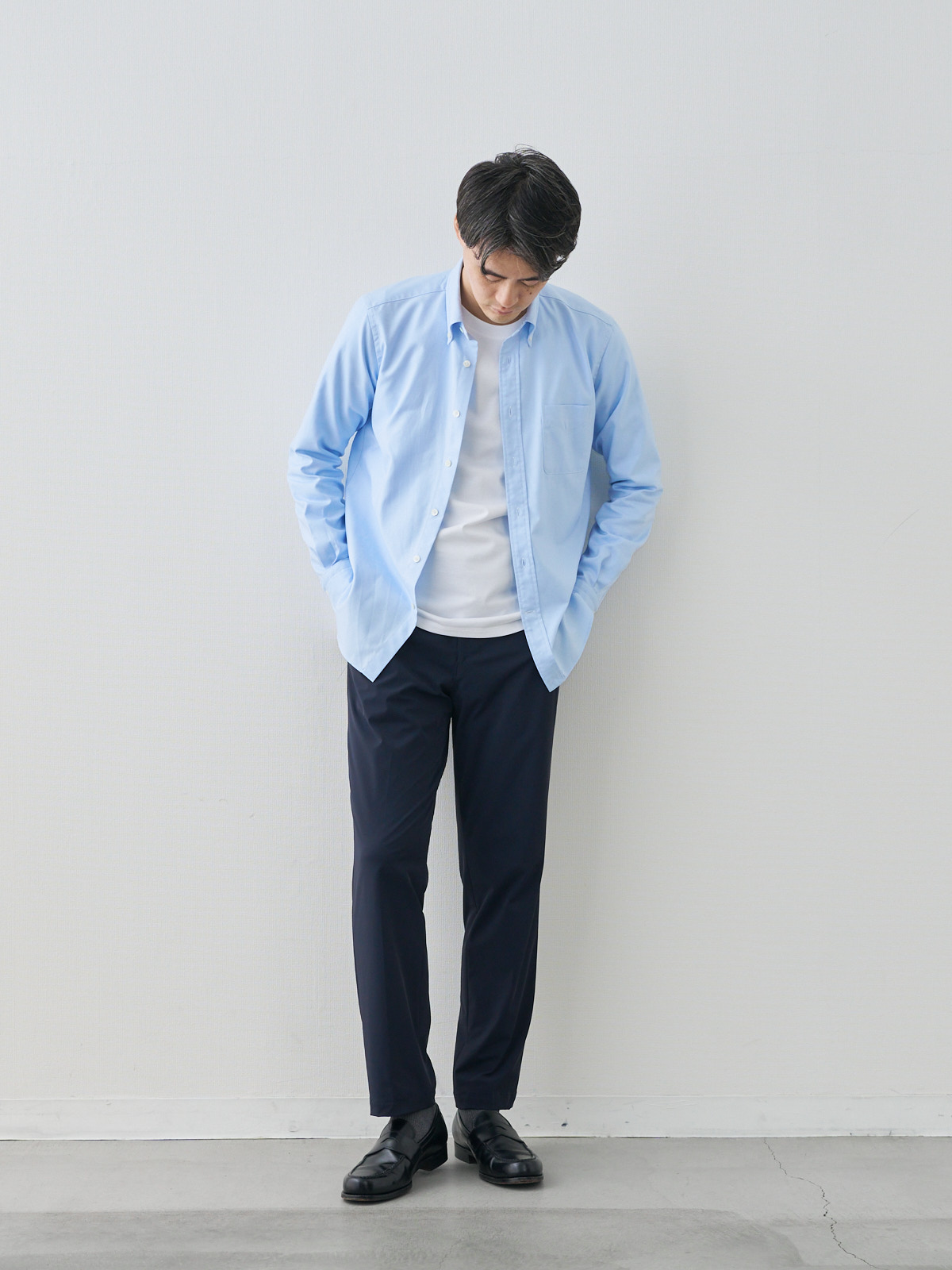 モデル 181cm 71kg ウエスト82cm サイズ L