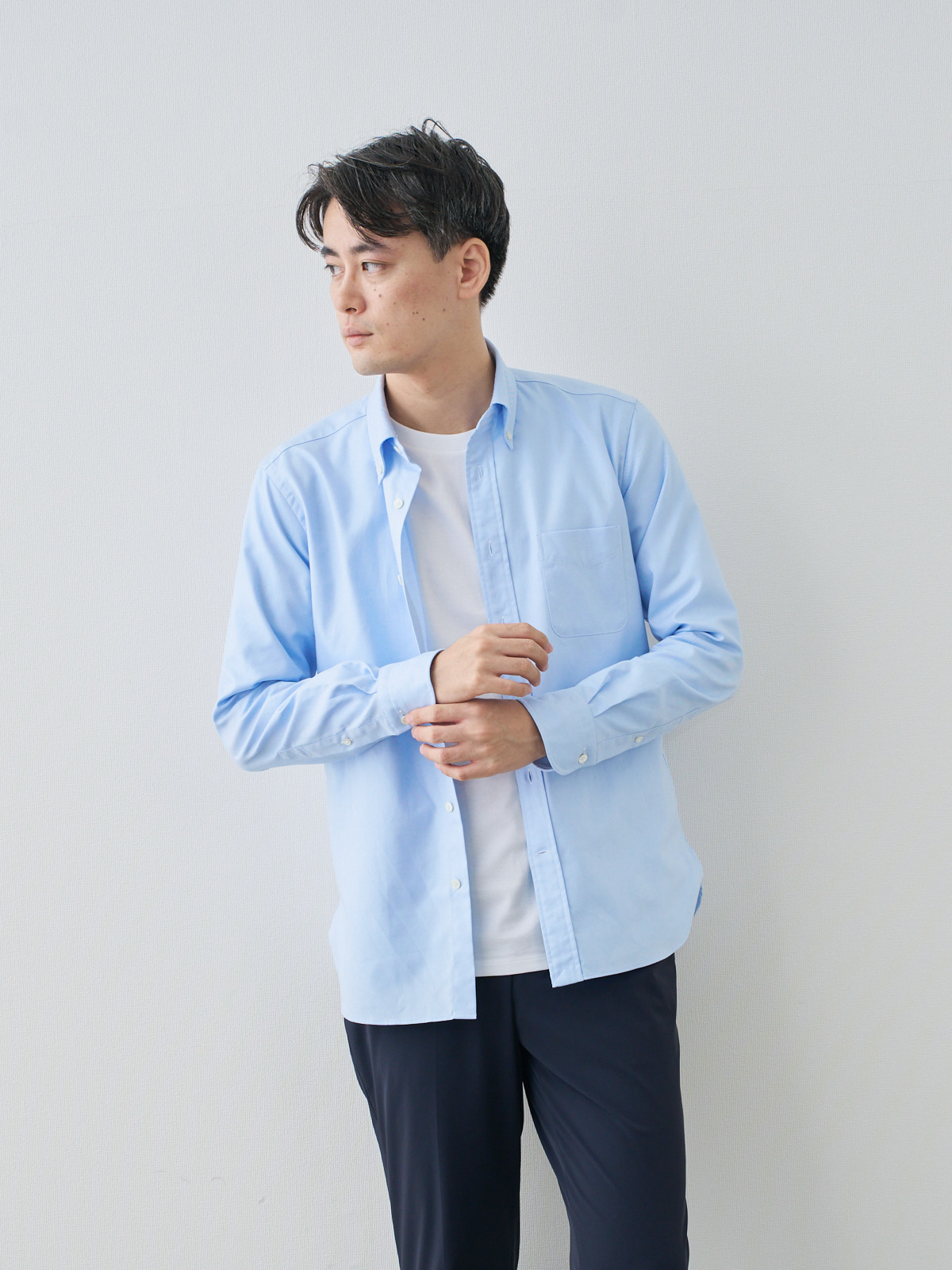 モデル 181cm 71kg ウエスト82cm サイズ L