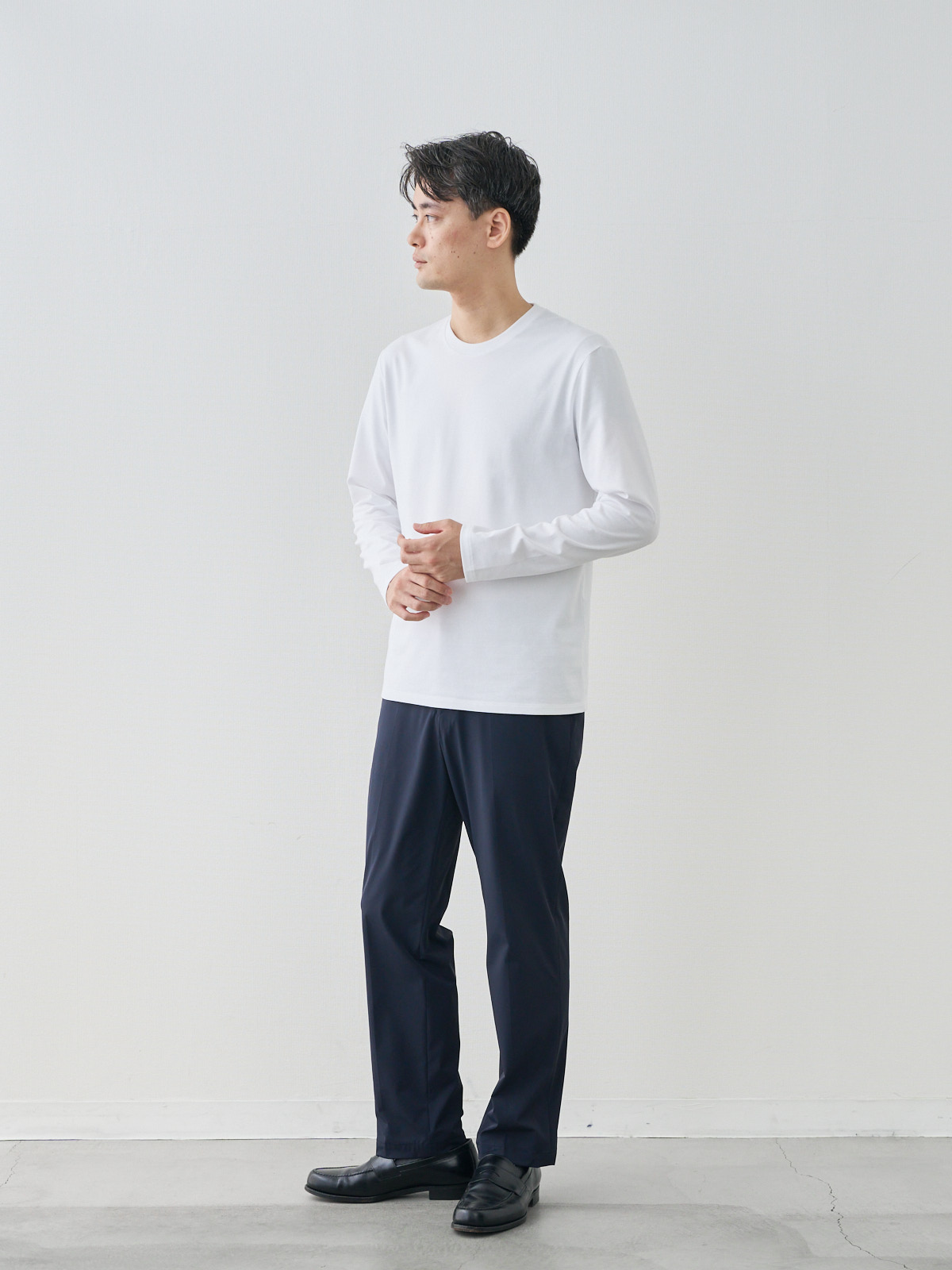 モデル 181cm 71kg ウエスト82cm サイズ L