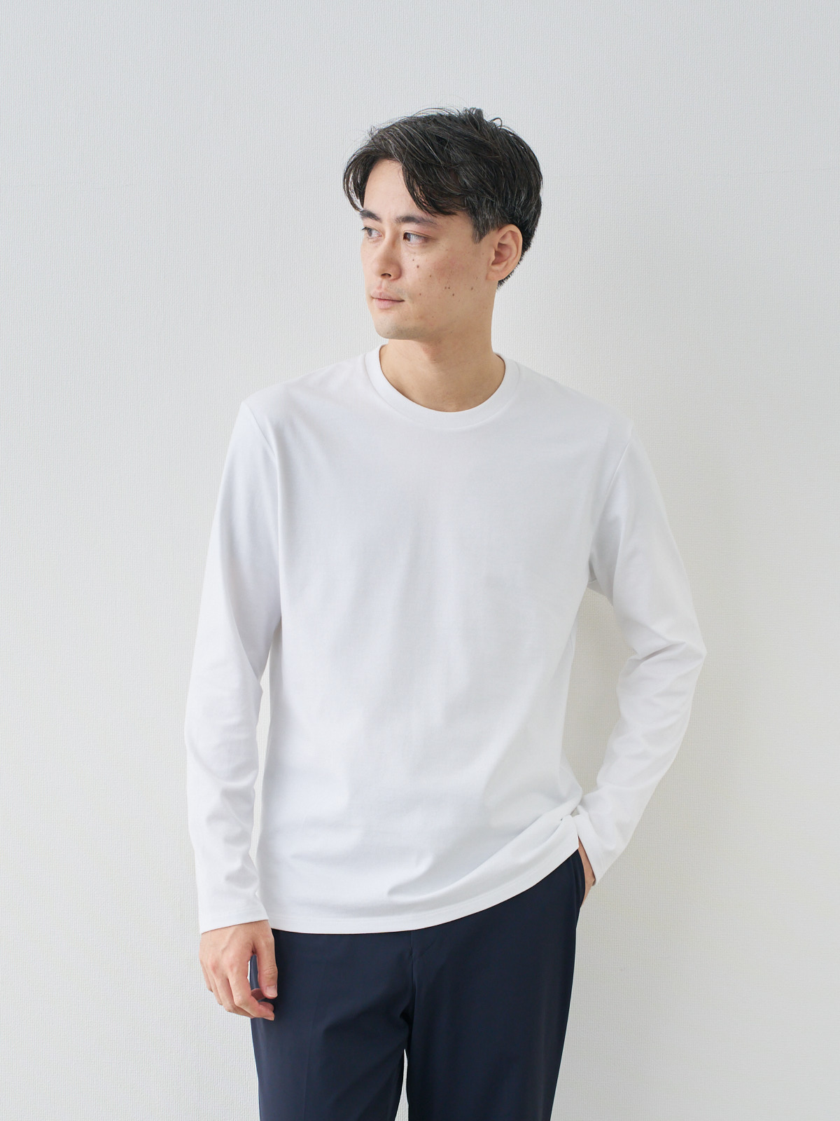 モデル 181cm 71kg ウエスト82cm サイズ L