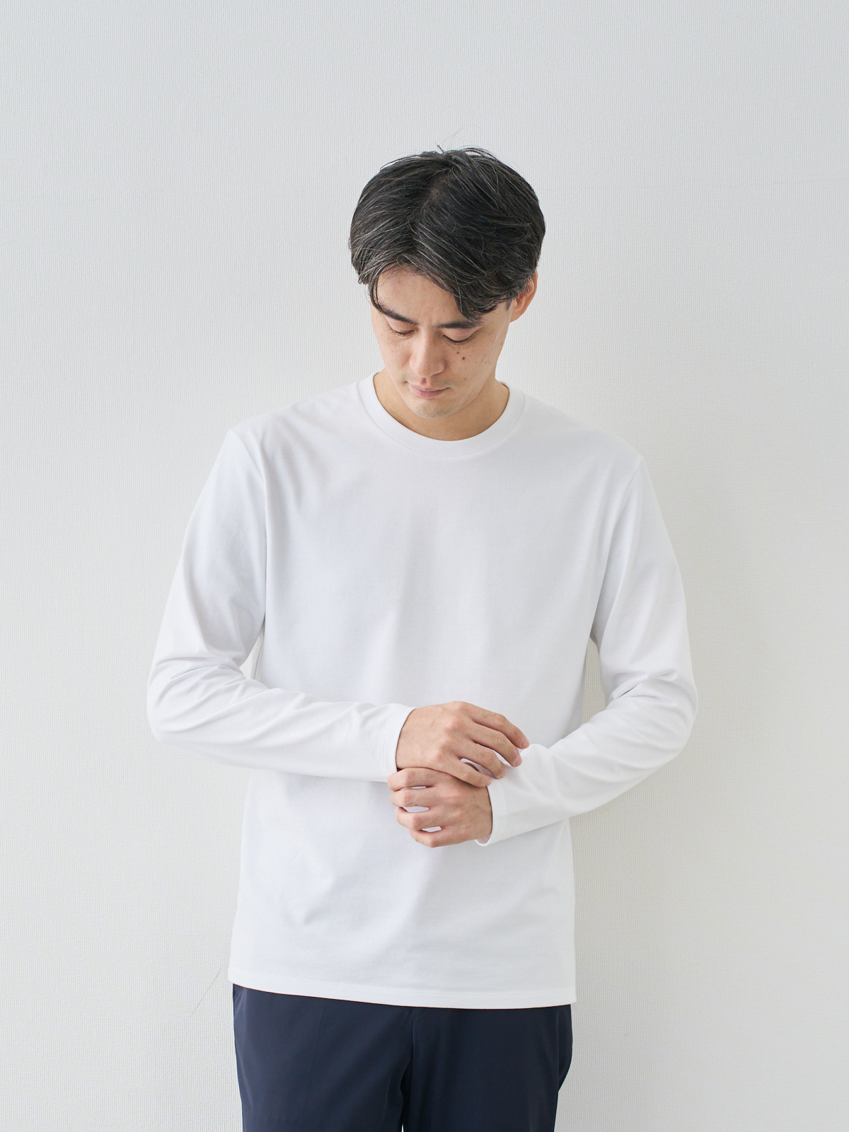 モデル 181cm 71kg ウエスト82cm サイズ L