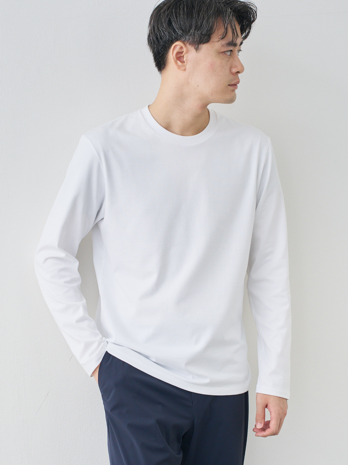 モデル 181cm 71kg ウエスト82cm サイズ L