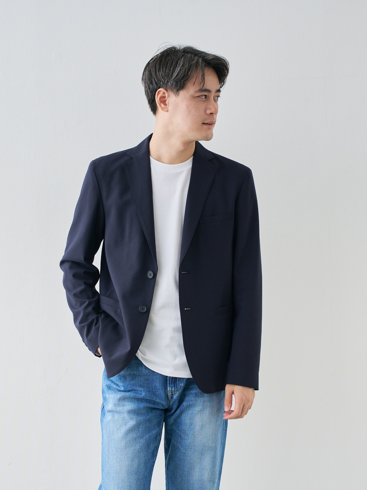モデル 181cm 71kg ウエスト82cm サイズ L