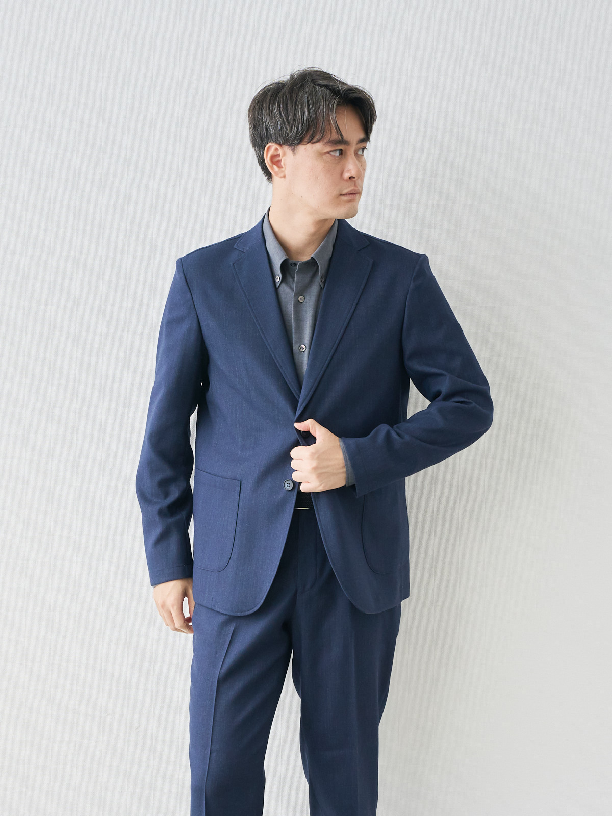 モデル 181cm 71kg ウエスト82cm サイズ L