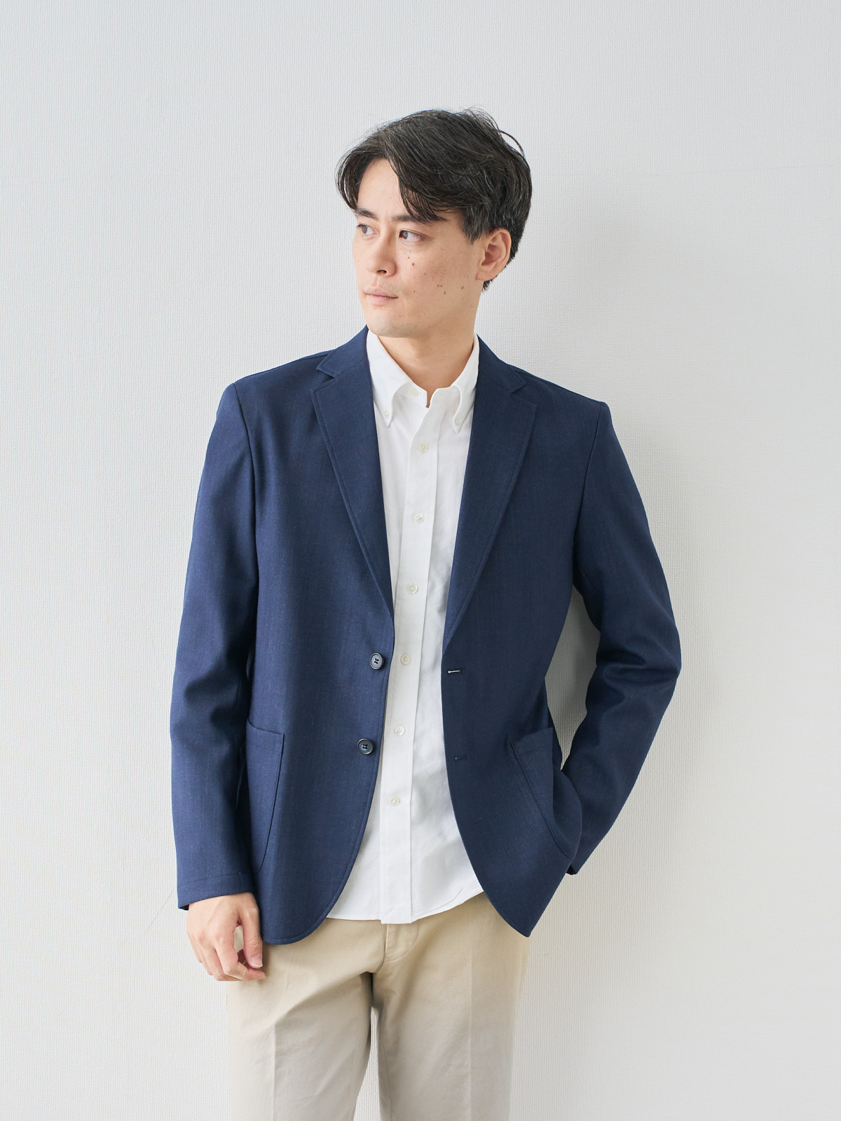モデル 181cm 71kg ウエスト82cm サイズ L