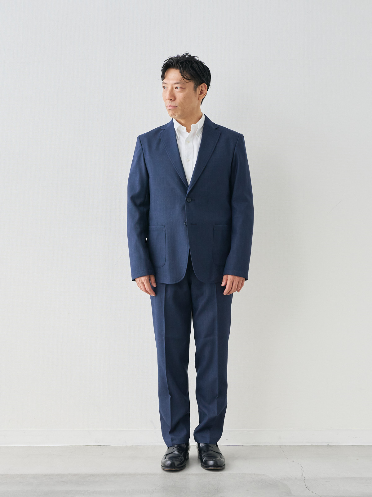 モデル 171cm 70kg ウエスト85cm サイズ L
