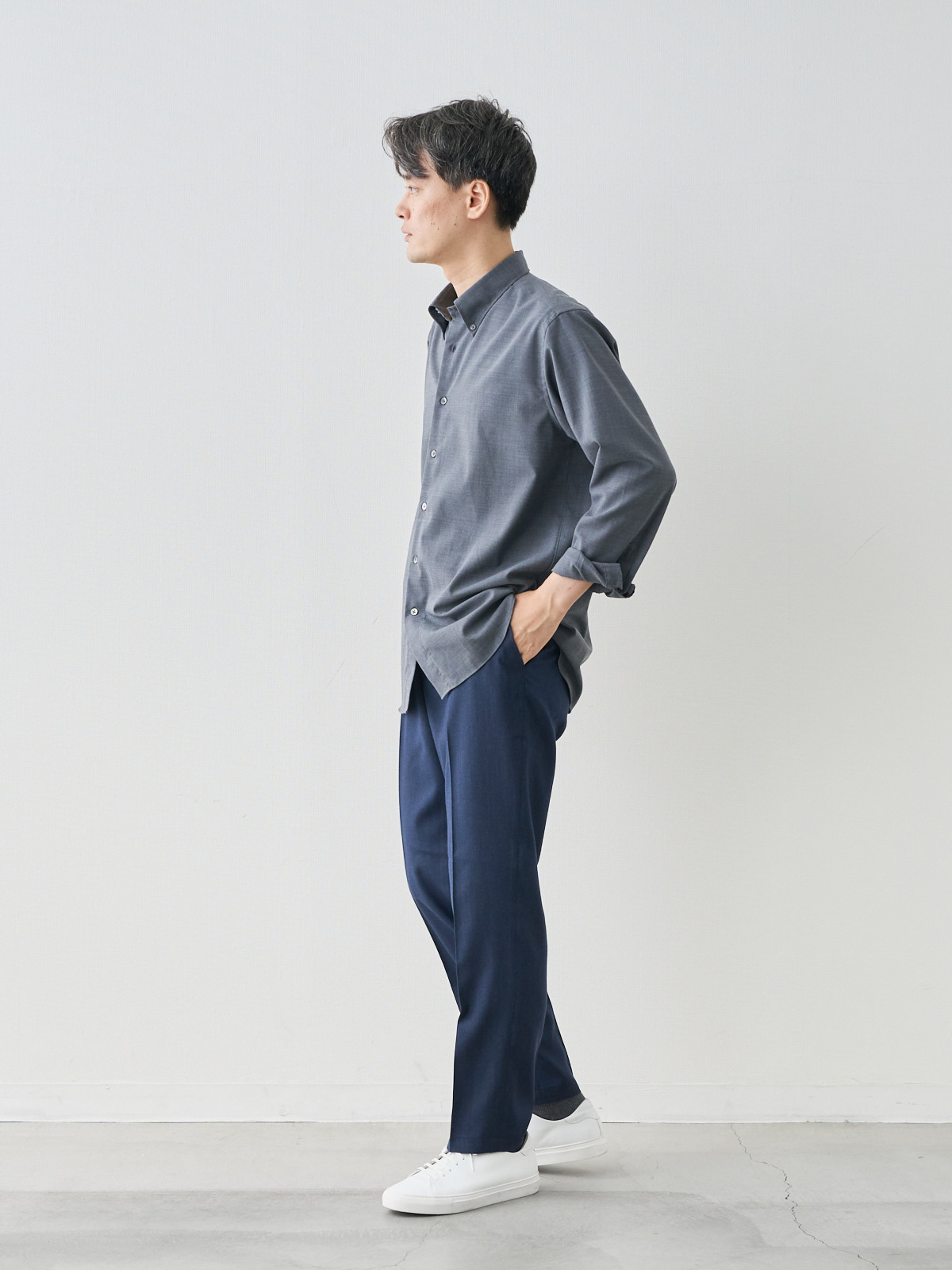モデル 181cm 71kg ウエスト82cm サイズ L