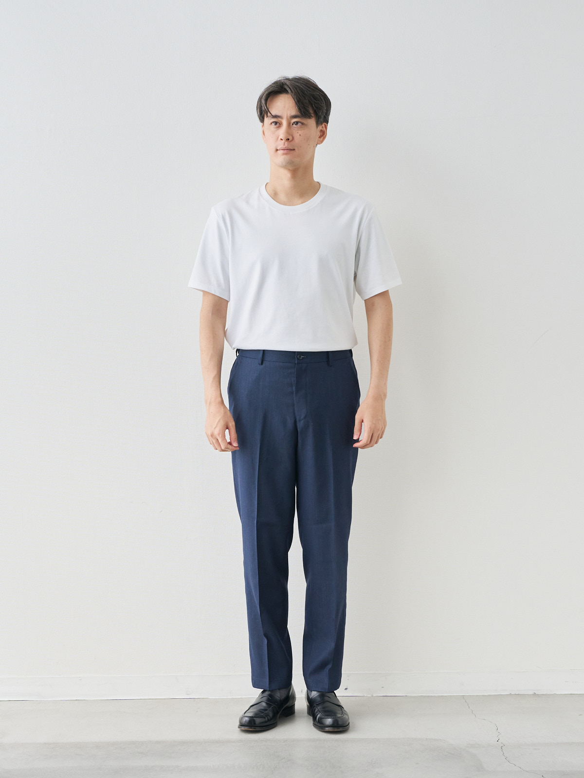 モデル 181cm 71kg ウエスト82cm サイズ L
