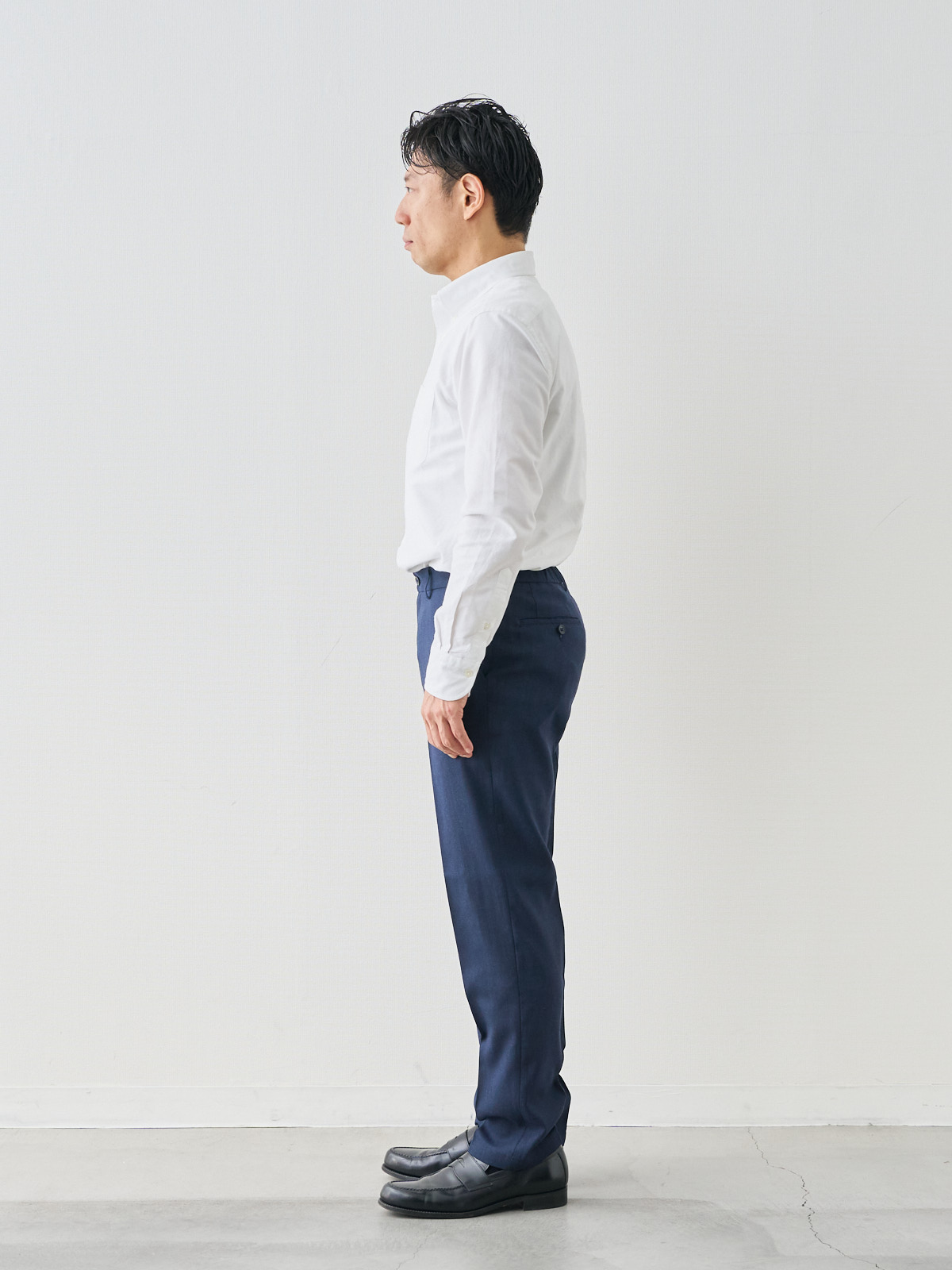 モデル 171cm 70kg ウエスト85cm サイズ M