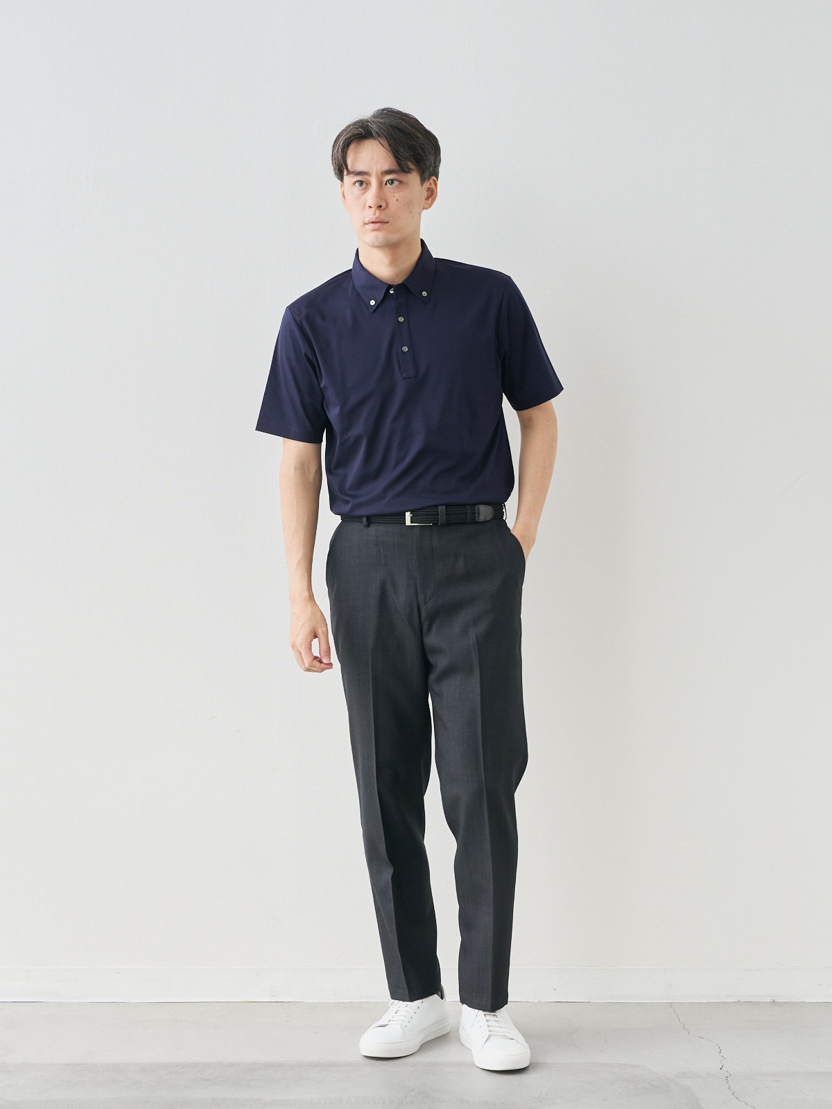 モデル 181cm 71kg ウエスト82cm サイズ L