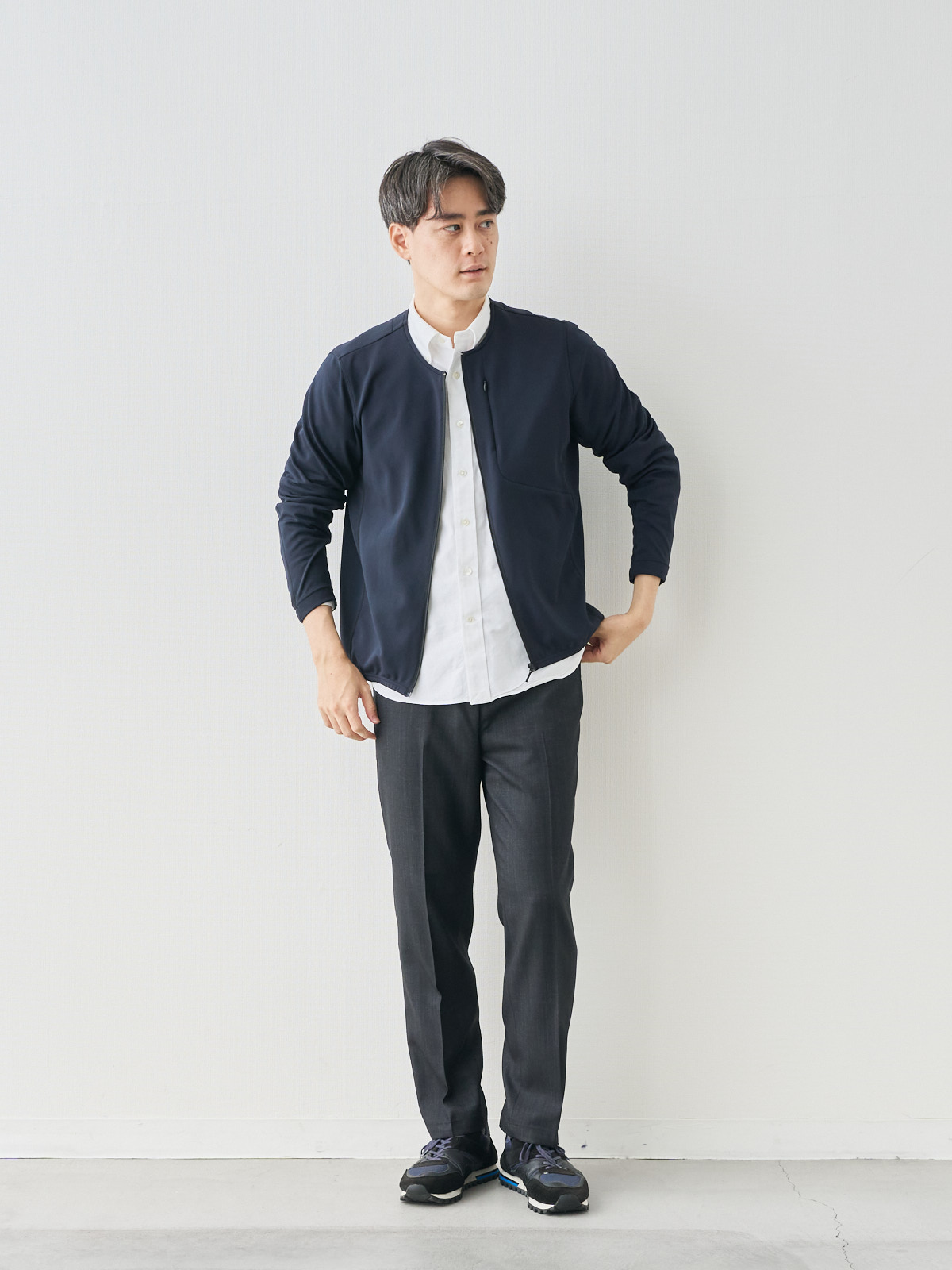 モデル 181cm 71kg ウエスト82cm サイズ L