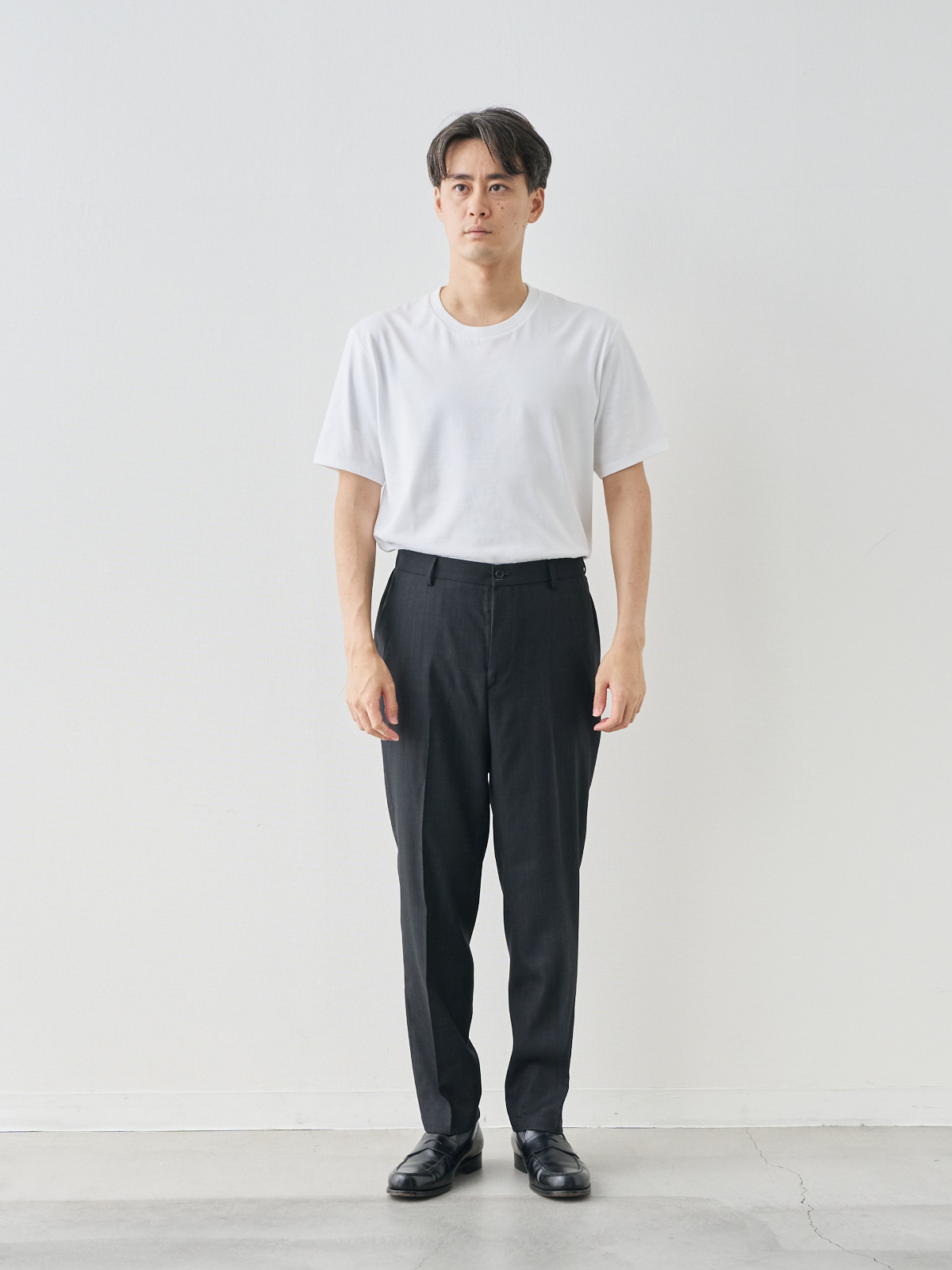 モデル 181cm 71kg ウエスト82cm サイズ LL