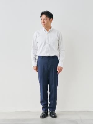 モデル 171cm 70kg ウエスト85cm サイズ M カラー:インディゴブルー