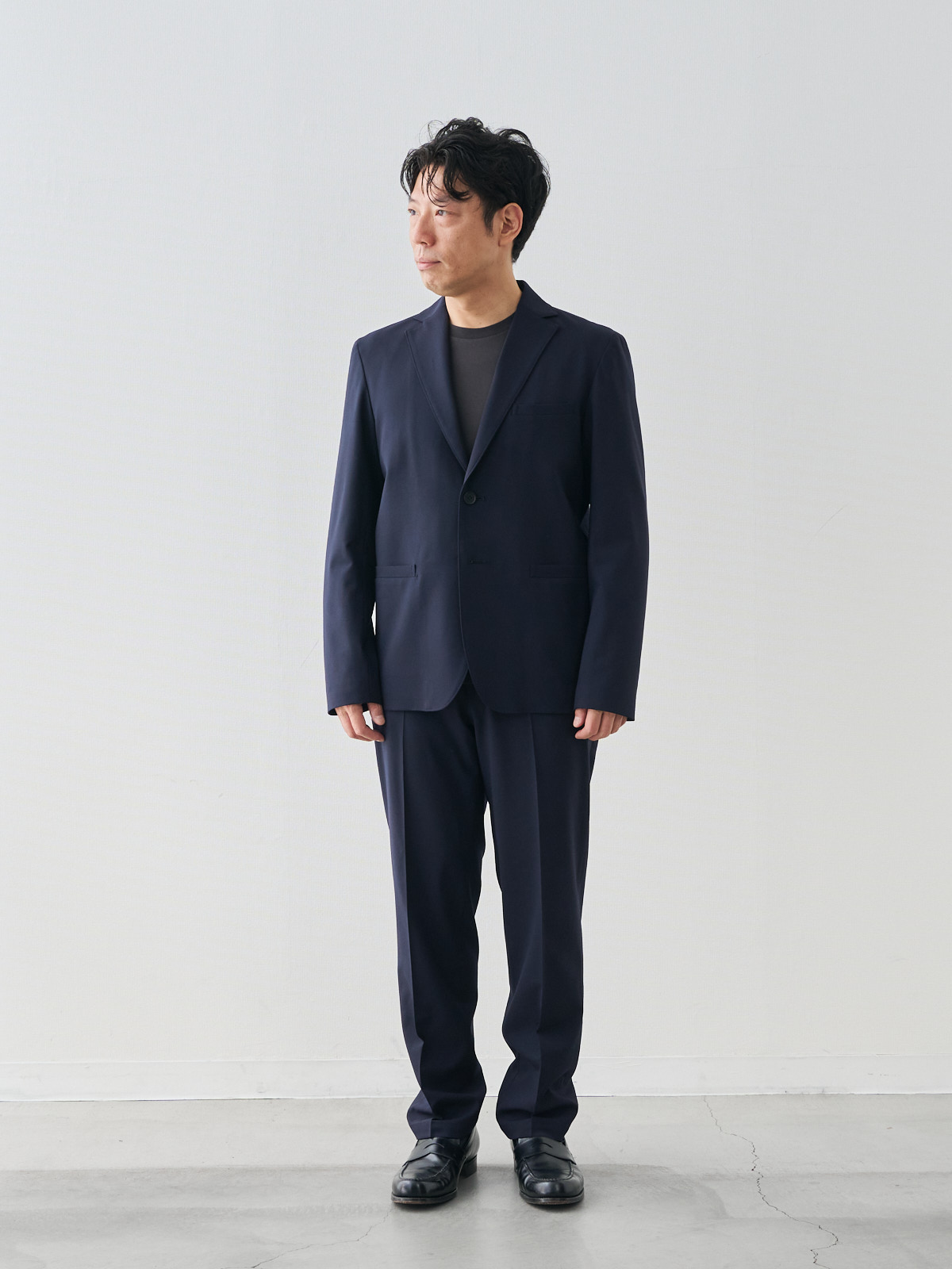 モデル 171cm 70kg ウエスト85cm サイズ L