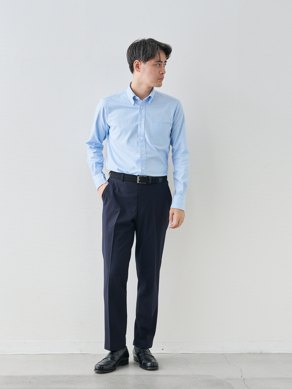 モデル 181cm 71kg ウエスト82cm サイズ L