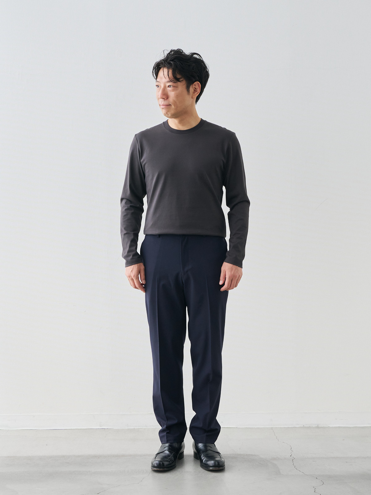 モデル 171cm 70kg ウエスト85cm サイズ M