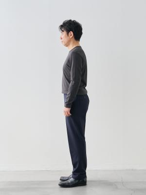 モデル 171cm 70kg ウエスト85cm サイズ L