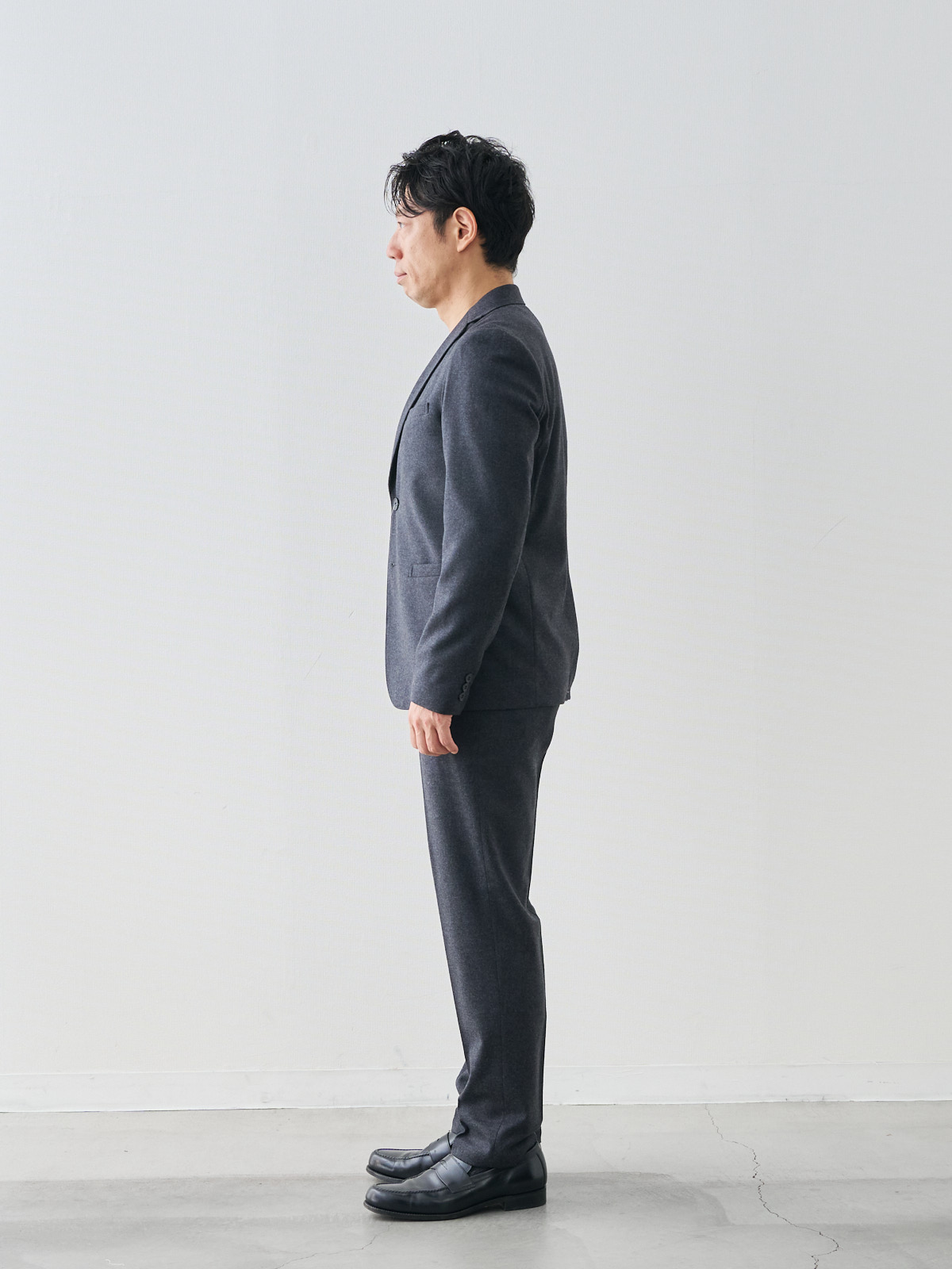モデル 171cm 70kg ウエスト85cm サイズ M