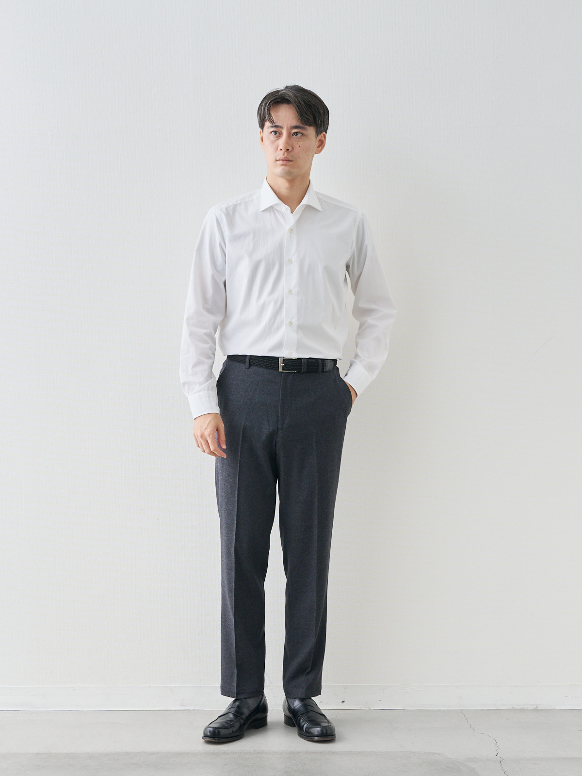 モデル 181cm 71kg ウエスト82cm サイズ L
