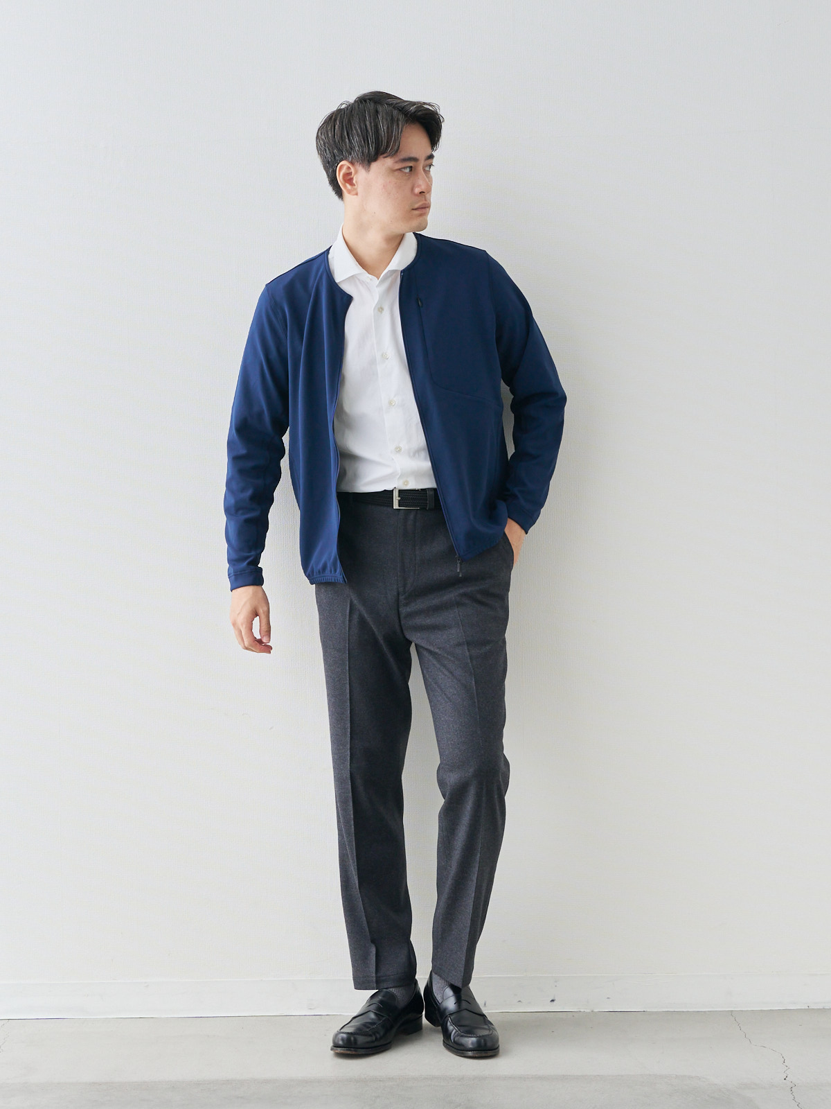 モデル 181cm 71kg ウエスト82cm サイズ L