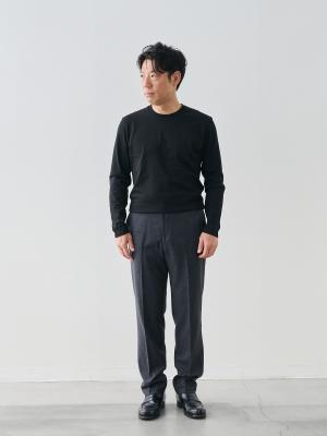 モデル 171cm 70kg ウエスト85cm サイズ L
