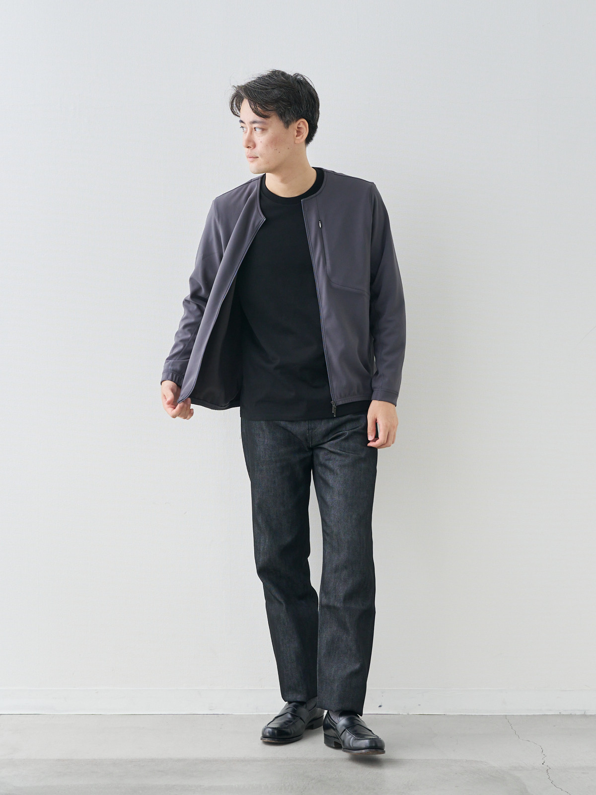 モデル 181cm 71kg ウエスト82cm サイズ L